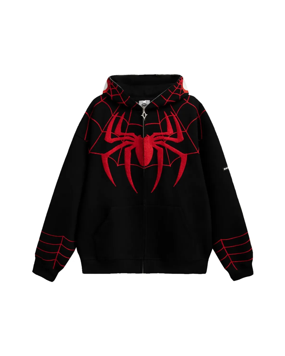 BLACK SPIDERMAN JACKET