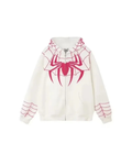 WHITE SPIDERMAN JACKET